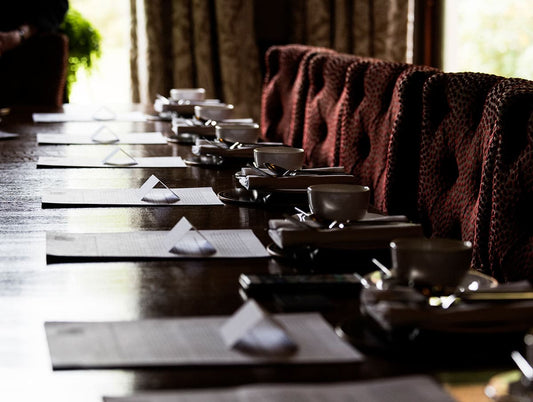 Afternoon tea in style at Cromlix in September 2017